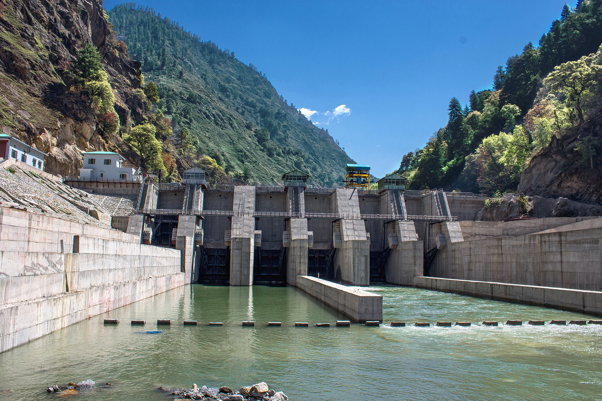 Infrastructure and construction backdrop representing India's cement industry growth